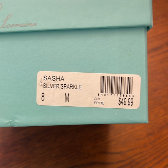 Silver Sparkle Dress Shoes - Picture 6 of 6